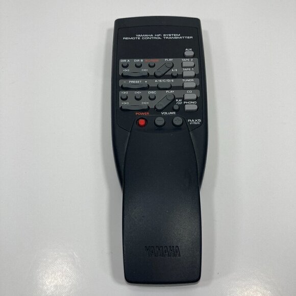 Genuine Yamaha RAX5 VY75570 HiFi System Remote Control Transmitter - TESTED - Picture 1 of 6
